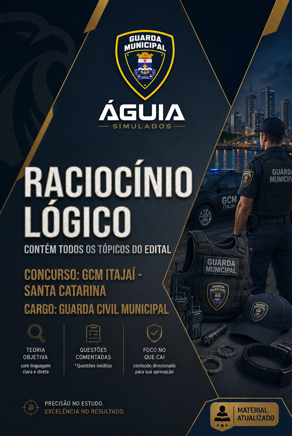 Apostila Bônus de Raciocínio Lógico e Resolução de Problemas – GCM Itajaí/SC 2026