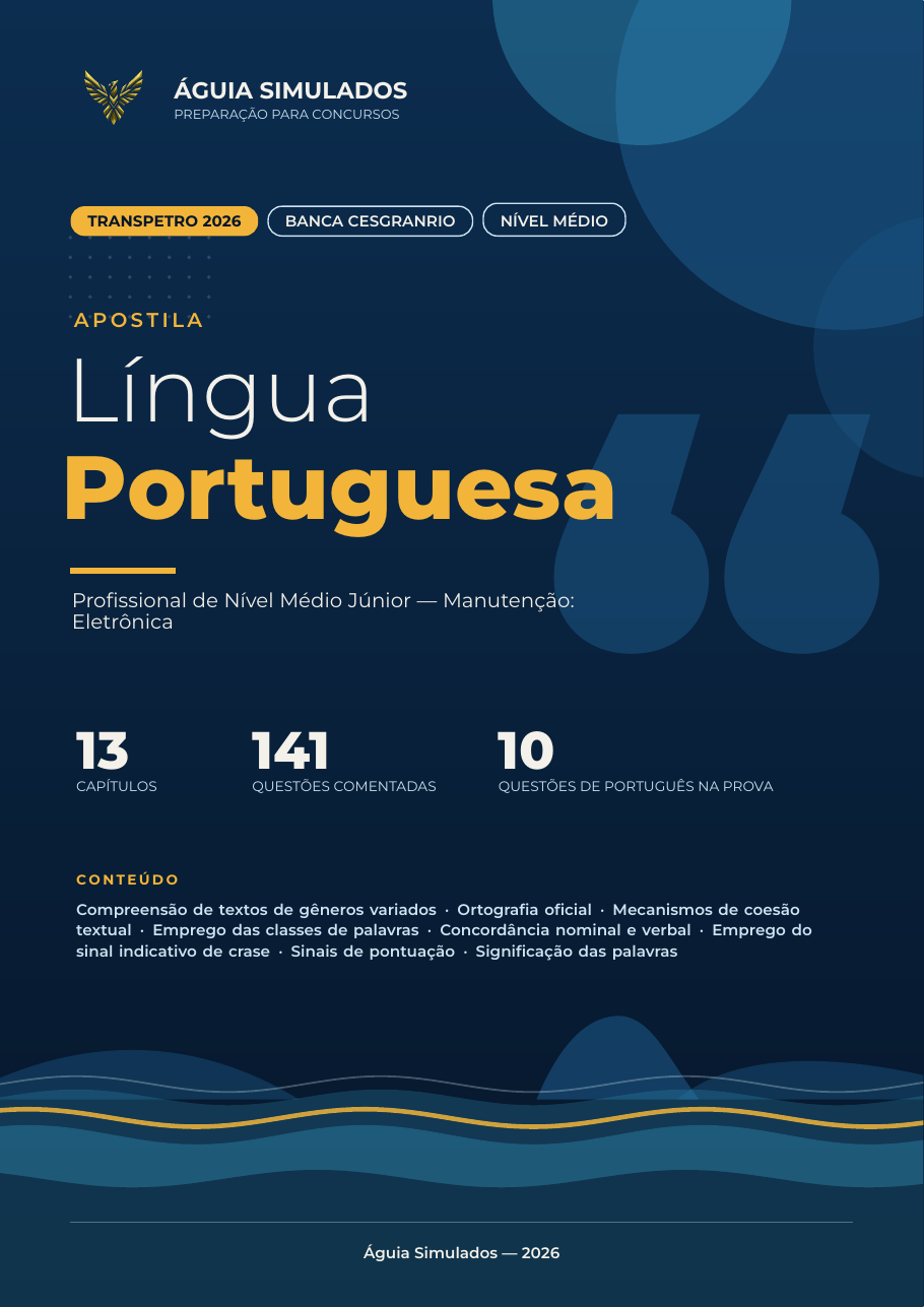 Apostila de Língua Portuguesa – Transpetro 2026