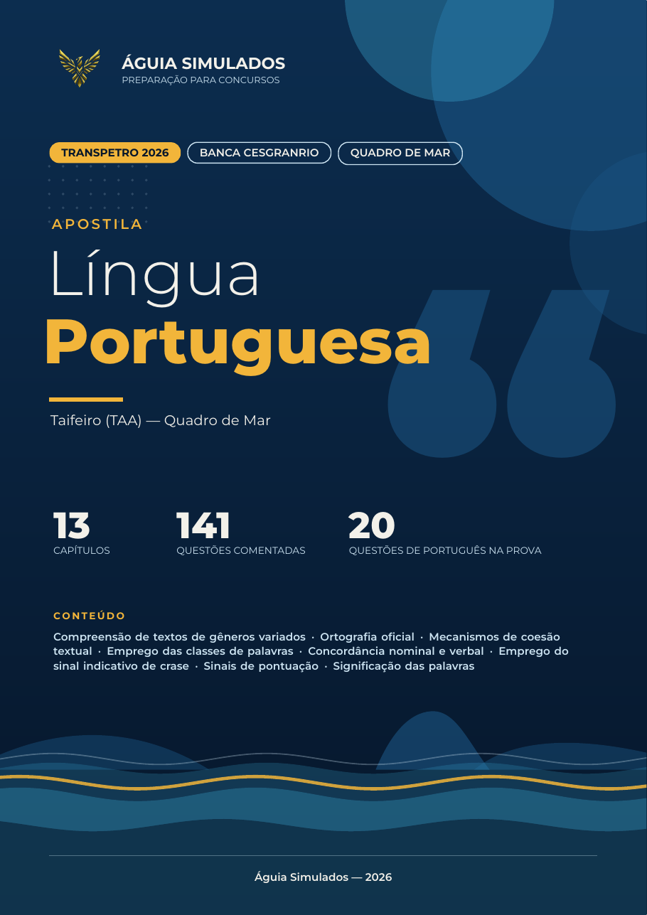 Apostila de Língua Portuguesa – Transpetro 2026